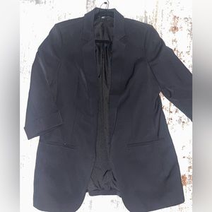 Express medium 3/4 sleeve boyfriend blazer